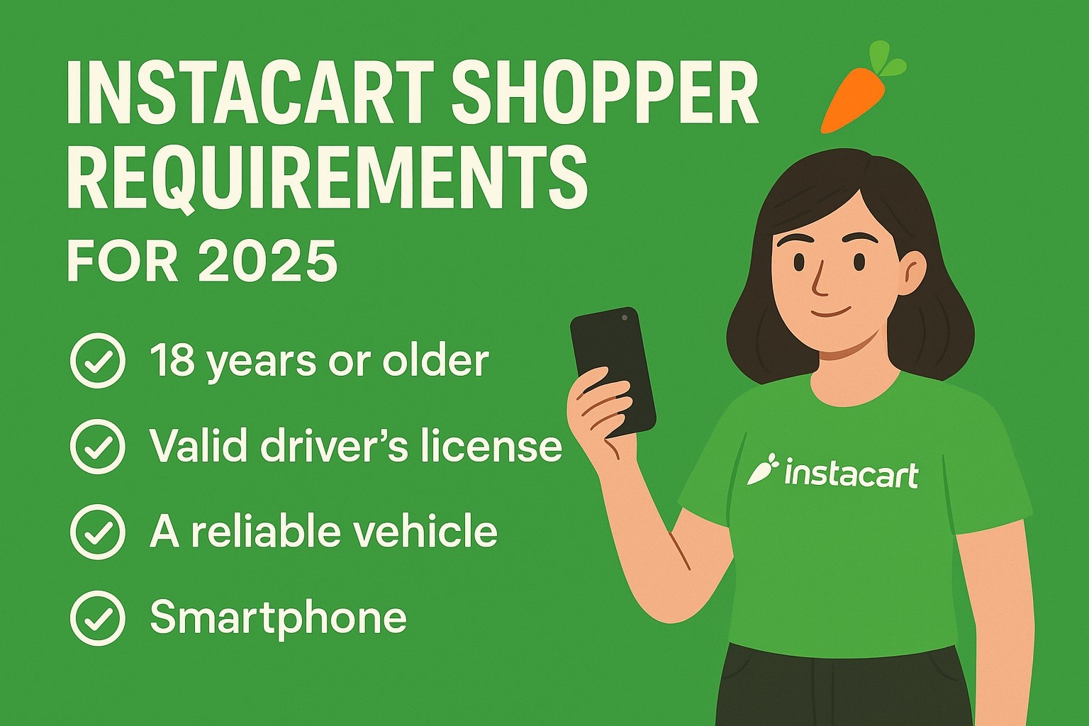 Instacart Shopper Requirements for 2025: Do You Qualify?
